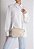 Bolsa Media Tiracolo Multimaterial Ziper Logo Schutz Off White - Imagem 9