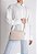 Bolsa Media Tiracolo Multimaterial Ziper Logo Schutz Off White - Imagem 8