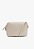 Bolsa Media Tiracolo Multimaterial Ziper Logo Schutz Off White - Imagem 1