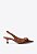 Scarpin Indy Esfera Verniz Salto Taça Slingback Vicenza Marrom - Imagem 1