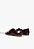 Mocassim Couro Logo Triangulo Resort 26 Schutz Coffee - Imagem 3