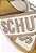 Chinelo Feminino Rasteirinha Logo Bege Schutz X Bege - Imagem 5