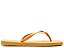 Chinelo Feminino Flat Bico Quadrado Vicenza Laranja - Imagem 1