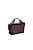 Bolsa Pequena Couro Ziper Alça Dupla Luiza Barcelos Coffee - Imagem 2