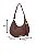 Bolsa Feminina Pequena Couro Hobo Logo Luiza Barcelos Coffee - Imagem 6