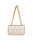 Bolsa Pequena Couro Metalcolor Alça Corrente Logo Luiza Barcelos Dourado - Imagem 3