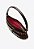 Bolsa Média Couro Camurça Rebite Fivela Ziper Shoulder Thaila Vicenza Coffee - Imagem 4