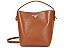 Bolsa Bucket Média Couro Alça Fivela Schutz Camel - Imagem 1