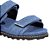 Sandália Infantil Velcro Jeans Luiza Barcelos Azul - Imagem 4