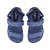 Sandália Infantil Velcro Jeans Luiza Barcelos Azul - Imagem 6