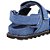 Sandália Infantil Velcro Jeans Luiza Barcelos Azul - Imagem 5