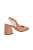 Scarpin Mary Jane Slingback Salto Alto Bloco Verniz Luiza Barcelos Rose - Imagem 3