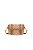 Bolsa Pequena Spikes Palha Fivela Shoulder Luiza Barcelos Camel - Imagem 1