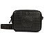 Bolsa Tiracolo Pequena Geométrico Alça Multimaterial Schutz Preto - Imagem 1