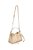Bolsa Feminina Pequena Bucket Crossbody Tiras Couro Luiza Barcelos Nude - Imagem 4