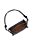 Bolsa Couro Shoulder Média Ziper Enfeites Matelasse Alça Nós Luiza Barcelos Preto - Imagem 5
