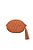 Bolsa Feminina Pequena Redonda Metalassê Alça Fina Luiza Barcelos Camel - Imagem 3