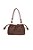 Bolsa Media Metalasse Couro Enfeites Nos Luiza Barcelos Coffee - Imagem 3