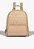 Mochila Feminina Grande Couro Metalassê Schutz Nude - Imagem 1