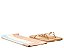 Chinelo Flat Feminino Bico Quadrado Vicenza Camel - Imagem 1