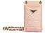 Porta Celular 944 Couro Alça Corrente Logo Triangulo Schutz Rosa - Imagem 1