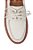 Mocassim Dockside Tratorado Cadarço Couro Luiza Barcelos Off White - Imagem 5