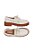 Mocassim Dockside Tratorado Cadarço Couro Luiza Barcelos Off White - Imagem 6