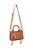 Bolsa Pequena Tote Couro Ziper Rebites Fivela Luiza Barcelos Camel - Imagem 4