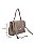 Bolsa Feminina Pequena Tiracolo Couro Ziper Alça Tag Luiza Barcelos Fendi - Imagem 7