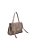 Bolsa Feminina Pequena Tiracolo Couro Ziper Alça Tag Luiza Barcelos Fendi - Imagem 2