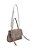 Bolsa Feminina Pequena Tiracolo Couro Ziper Alça Tag Luiza Barcelos Fendi - Imagem 5