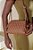 Bolsa Couro Shoulder Média Ziper Enfeites Matelasse Alça Nós Luiza Barcelos Camel - Imagem 7