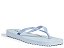 Chinelo Feminino Jelly Flip Flop Bico Quadrado Schutz Azul - Imagem 1