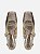 Sapatilha Mari Saturno Slingback Bico Quadrado Paula Torres Dourado - Imagem 3