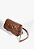 Bolsa Pequena Tiracolo Tresse Crossbody Matalasse Logo SCH Schutz Marrom - Imagem 2