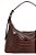 Bolsa Grande Couro Croco Ziper Tote Thassia Naves Luiza Barcelos Coffee - Imagem 5