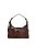 Bolsa Grande Couro Croco Ziper Tote Thassia Naves Luiza Barcelos Coffee - Imagem 1