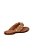 Chinelo Feminino Dedos Couro Tresse Aplicações Metal Luiza Barcelos Camel - Imagem 3