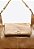 Bolsa Grande Couro Shoulder Harper Alça Corrente Logomania Vicenza Camel - Imagem 5