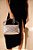 Bolsa Metalcolor Ziper Tiracolo Alça Corrente Luiza Barcelos Prata - Imagem 7