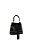 Bolsa Grande Camurça Rebite Alça Fivela Bucket Luiza Barcelos Preto - Imagem 2