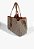 Bolsa Grande Shopper Triangle Cadeado Schutz Camel - Imagem 2