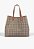 Bolsa Grande Shopper Triangle Cadeado Schutz Camel - Imagem 3