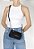Bolsa Feminina Pequena Tiracolo Croco Alça Fina Schutz Preto - Imagem 8