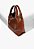 Bolsa Grande Couro Hobo Agnes Since 95 Schutz Camel - Imagem 2