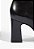 Bota Dressy Salto Bloco Bico Fino Zíper Schutz Preto - Imagem 5