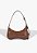 Bolsa Feminina Média Yumi Hobo Croco Schutz Coffee - Imagem 3