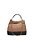 Bolsa Feminina Média Camurça Couro Logomania Luiza Barcelos Fendi - Imagem 3