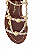 Rasteira Salermo Strass Luiza Barcelos Camel - Imagem 2