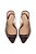 Scarpin Dacar Croco Salto Fino Luiza Barcelos Coffee - Imagem 4